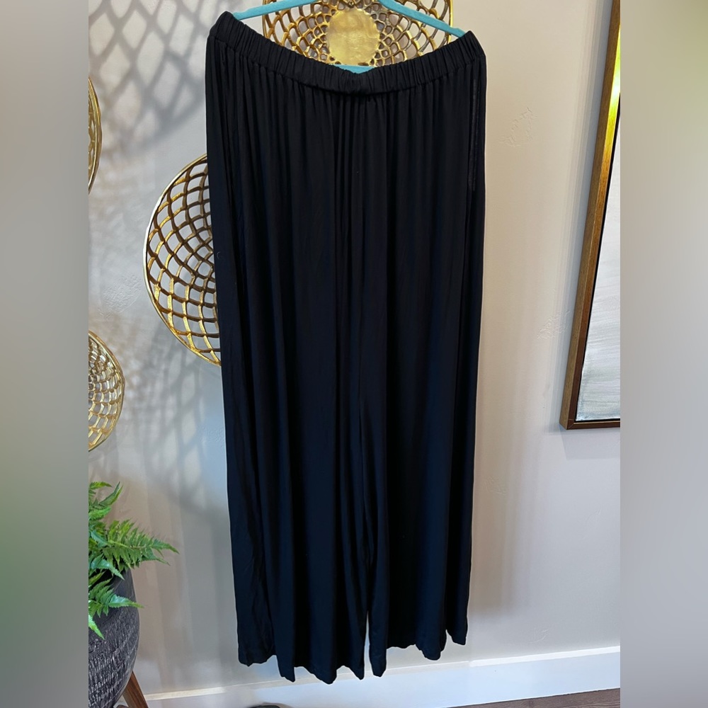 Black FreePeople Med, strapless jumpsuit romper